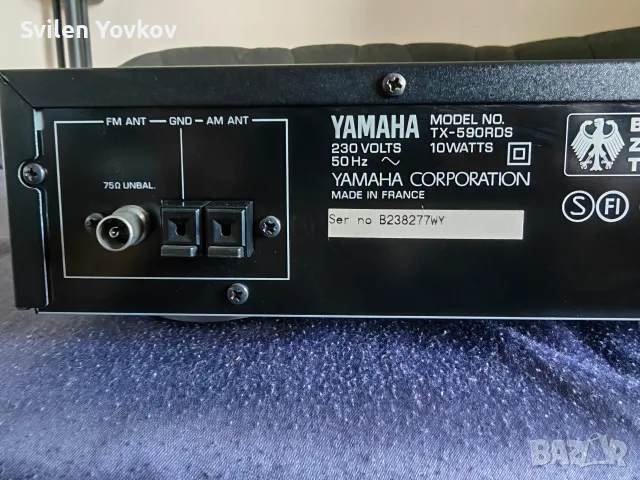 Продавам тунер Yamaha tr 590 rds, снимка 12 - Ресийвъри, усилватели, смесителни пултове - 55437647