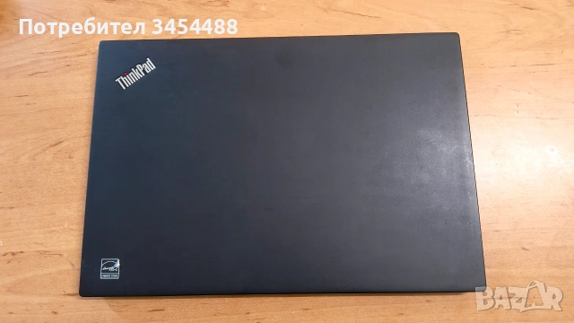 Лаптоп Lenovo T490s, 14", i5-8365U@1.60GHz, 16 RAM, 256 SSD NVMe, Touch, Win 11 Pro, кирилизация