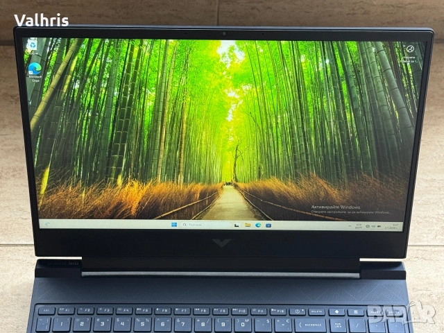 HP Victus 15-FA0012NU / 15.6" инча / i5-12500H / NVIDIA / RAM 16GB / SSD 512GB, снимка 2 - Лаптопи за игри - 55130272