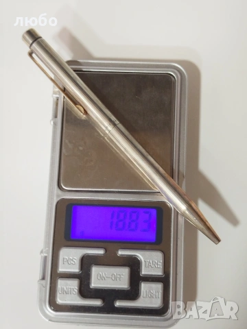 СРЕБЪРНА ХИМИКАЛКА STERLING SILVER SHEAFFER U.S.A, снимка 8 - Други ценни предмети - 53965800