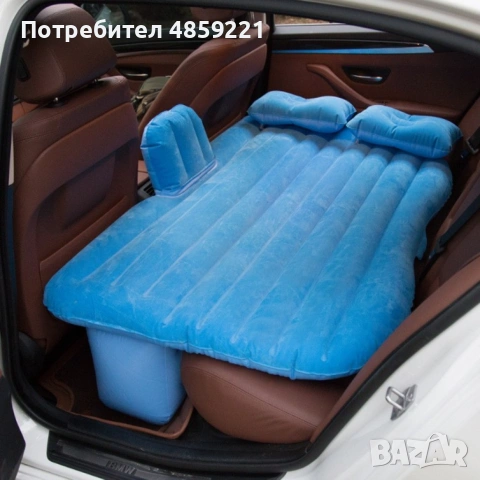 Удобен надуваем матрак (легло), приспособен  за спане в  автомобил AUTO BED, снимка 2 - Матраци - 55002368