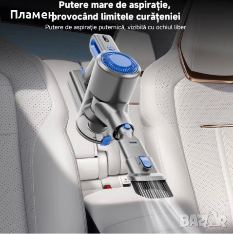 Преносима прахосмукачка KEYYET®, безжична прахосмукачка, прахосмукачка с HEPA филтър, мощност 36000 , снимка 5 - Прахосмукачки - 54491002