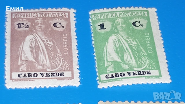 Марки Cabo Verde , снимка 5 - Филателия - 55104632