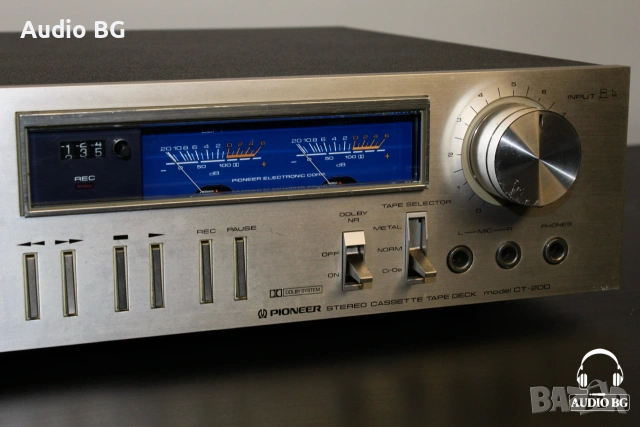 Pioneer CT-200 Casette Tape Deck, снимка 5 - Декове - 55224972