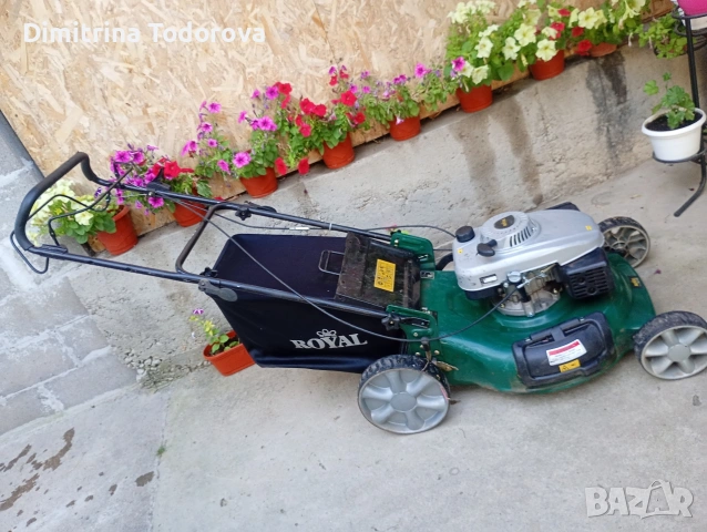 Самоходна косачка ROYAL 56S MS, снимка 4 - Градинска техника - 55095606