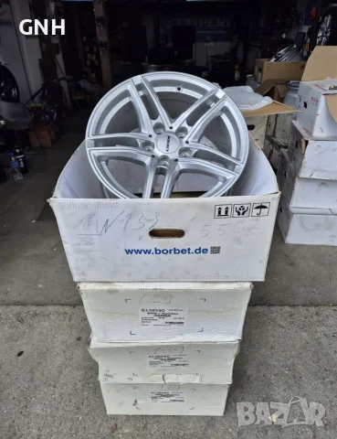 Джанти Borbet 17 цола , 5х120 , 8j , et30 Bmw Mini Opel  Vw T5 T6, снимка 3 - Гуми и джанти - 55494362