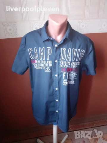 👉Camp David Original L ефектна, снимка 3 - Ризи - 54612741