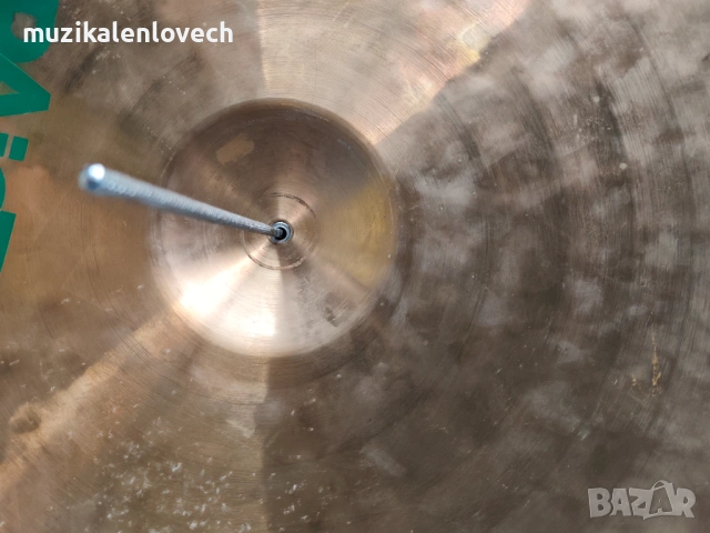 Paiste 1000 Ride 20" Drum Cymbal West Germany - 20 инча райд чинел, снимка 8 - Ударни инструменти - 54946061
