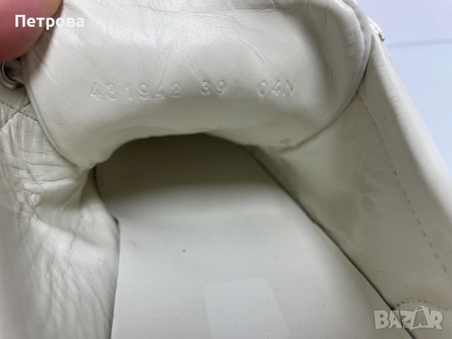 Кожени маратонки Gucci Ace 39 Оригинал, снимка 10 - Маратонки - 54713567