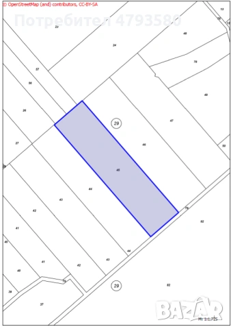 Земеделска земя - с. Извор, общ. Бургас - 3-та категория - от собственик, снимка 2 - Земеделска земя - 54162806