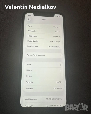 iphone 11 128gb, снимка 3 - Apple iPhone - 54996095