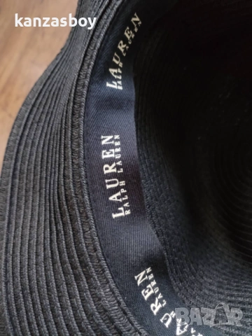 ralph lauren floppy sun hat fedora - страхотна дамска капела КАТО НОВА, снимка 3 - Шапки - 54809636