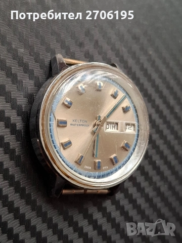 Механичен часовник Kelton, снимка 3 - Мъжки - 54544008
