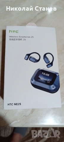 Продавам безжични слушалки HTC NE25