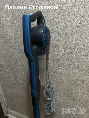 Вертикална прахосмукачка Black&Decker, 600W, ТОП, снимка 2 - Прахосмукачки - 53950756