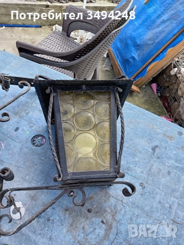 Фенери от ковано желязо , снимка 3 - Антикварни и старинни предмети - 53829902