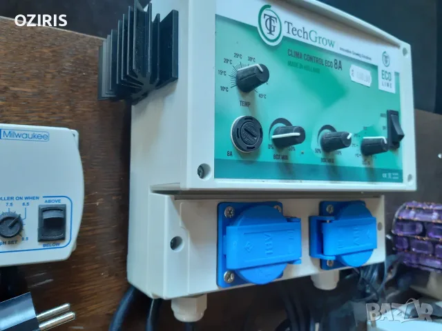 TECHGROW CLIMA CONTROL ECO 8A контролер за 2 вентилатора, снимка 2 - Други - 55630567