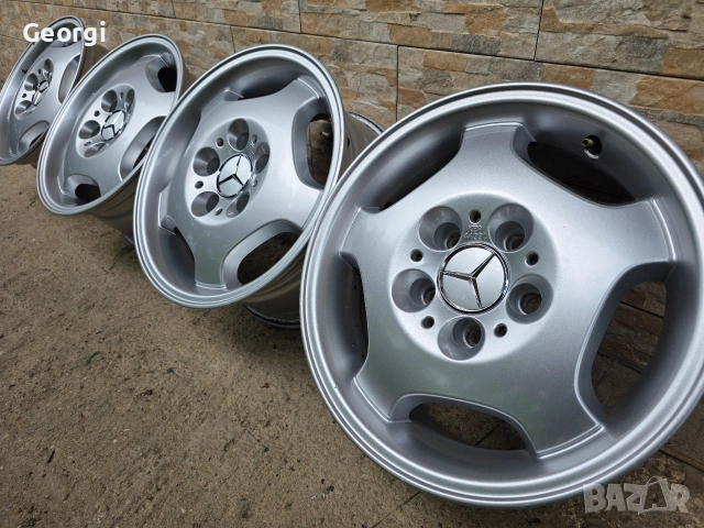 Продавам ОРИГИНАЛНИ Джанти R15 за Мерцедес J 7 ET 35 5x112, снимка 2 - Гуми и джанти - 55139105