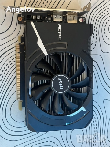 Видео карта MSI GTX 1050TI 4GB (изцяло сервизирана), снимка 3 - Видеокарти - 55522355
