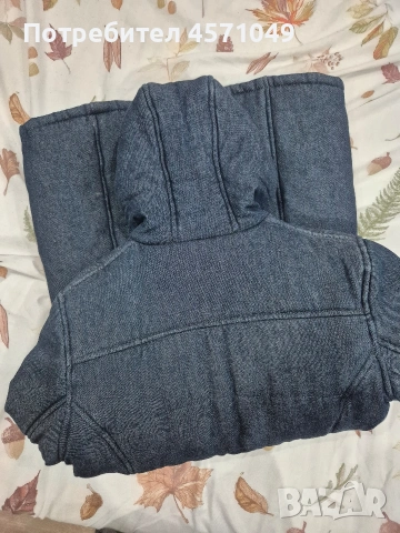 Дълго дънково яке Zara , снимка 4 - Якета - 55275956
