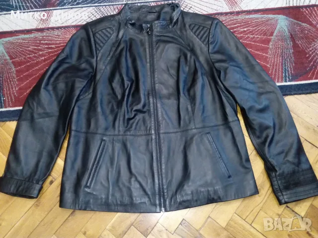 Bistrol Leather женско яке рокерско марково като ново естествена кожа размер реален Л, снимка 2 - Якета - 55569094