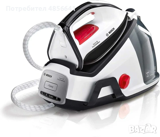 BOSCH ютия с парогенератор SERIE 6 – Easy Comfort TDS654, снимка 5 - Ютии - 54948078