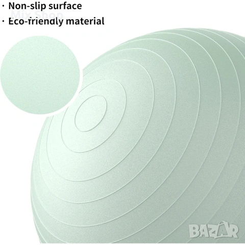 Фитнес топка Proiron - 65cm, снимка 4 - Други спортове - 54205056