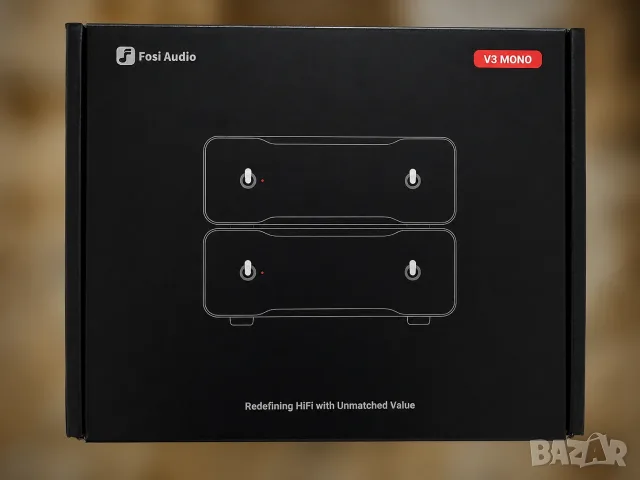 Fosi Audio V3 Mono - 2 бр. + Fosi 48V/10A захранване