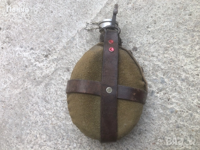 стара войнишка манерка - WWI - WWII , снимка 2 - Антикварни и старинни предмети - 49671292