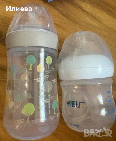 Пластмасови и стъклени шишета бебе, снимка 6 - Прибори, съдове, шишета и биберони - 53736388