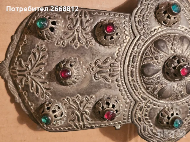 автентична македонска пафта, снимка 3 - Антикварни и старинни предмети - 55323481