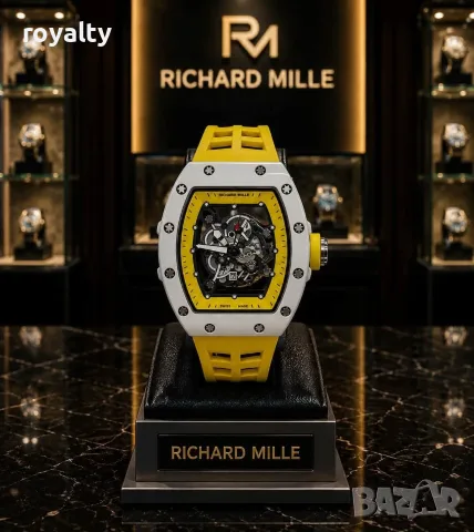 Richard Mille Мъжки Часовник Кварцов Механизъм Различни Цветове , снимка 3 - Мъжки - 55315971