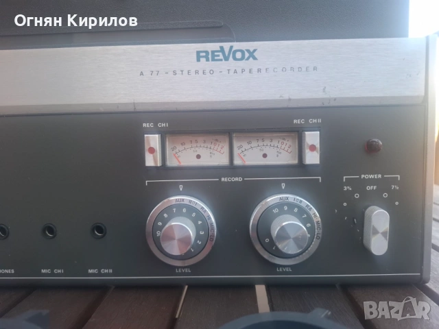 Магнетофон Revox A77 MK IV 2 track, снимка 4 - Декове - 54893158