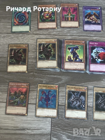 Yu-Gi-Oh! Lot – 230 карти + оригинална кутия | Konami, снимка 3 - Карти за игра - 55506579