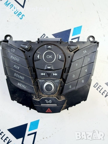 C1BT18K811NA управление панел за радио от Ford Fiesta 1.5 TDCI, 75 кс., 5 ск. B5/IB5, двигател UGJC