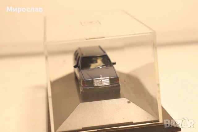 HERPA 1:87 H0 MERCEDES BENZ 124 320 TE МОДЕЛ КОЛИЧКА, снимка 3 - Колекции - 54396543