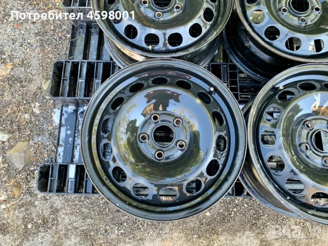 4бр.Оригинални железни джанти 16цола ET50 5x112 за Vw,Audi,Seat,Skoda, снимка 5 - Гуми и джанти - 55594000