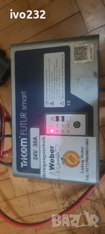 индустриално зарядно устройство Tricom Futur Smart с изходна мощност 24V 30A., снимка 12 - Други машини и части - 55570333