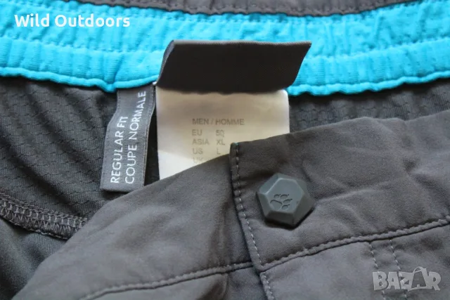 JACK WOLFSKIN - мъжки шорти, размер 50 (L), снимка 3 - Спортни дрехи, екипи - 55300942