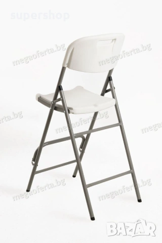 Сгъваем Бар Стол, Елегантен Висок Коктейлен Стол за Празненства , снимка 11 - Маси - 54181363