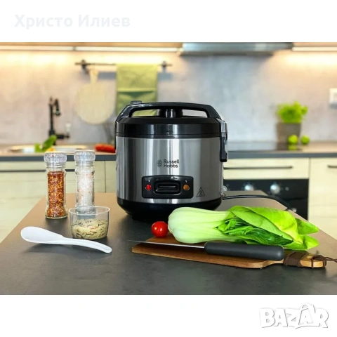 Оризоварка Уред за варене на ориз и зеленчуци на пара Russell Hobbs, снимка 3 - Други - 54382507