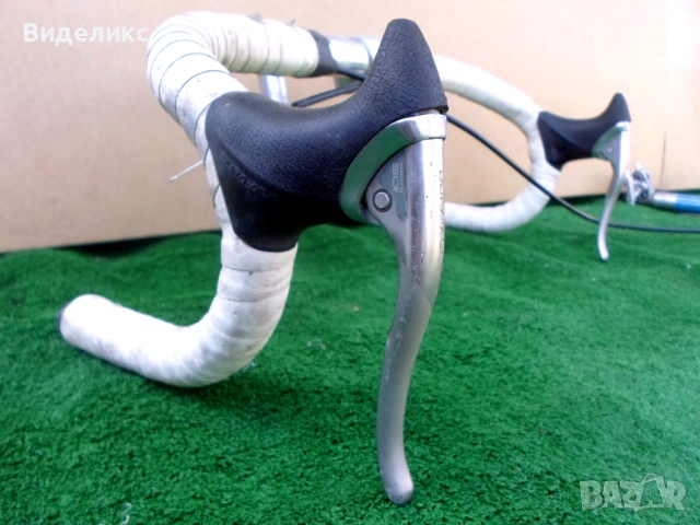 Dura Ace 7400/спирачни лостчета и кормило/, снимка 2 - Части за велосипеди - 54228617