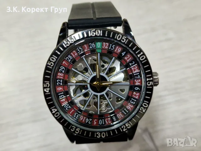 МЪЖКИ ЧАСОВНИК РУЛЕТКА, снимка 2 - Мъжки - 55697259