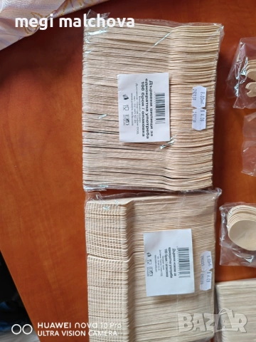 Дървени прибори за еднократан употреба 