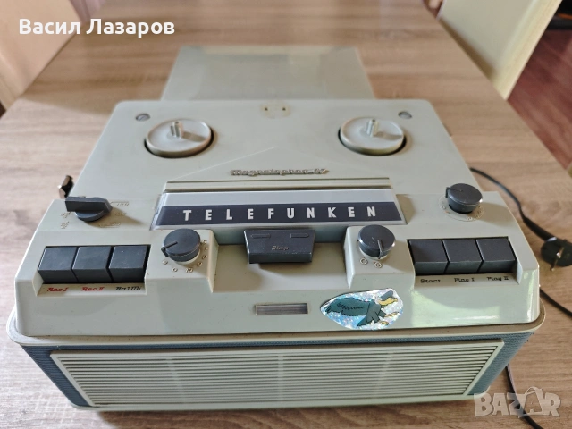 Магнетофон TELEFUNKEN MAGNETOPHON 97, снимка 7 - Други - 54540222