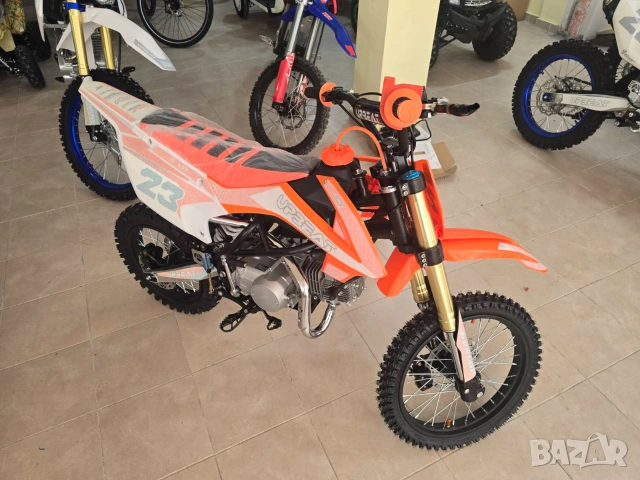 Четиритактов кросов мотор 125 кубика.2026, снимка 4 - Мотоциклети и мототехника - 54980454