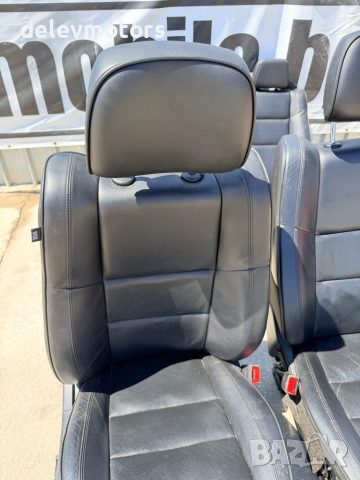 Кожен салон електрически с подгрев седалки кожени от Jeep Grand Cherokee WK2 3.6i двигател ERB, снимка 12 - Части - 55088343