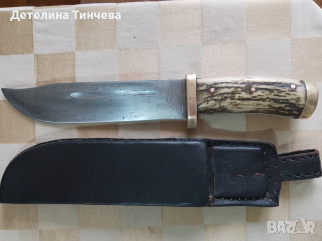 Кован ловен нож, снимка 3 - Ножове - 54014859