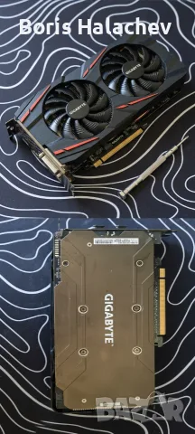 Gigibayte rx580 8gb GPU видеокарта