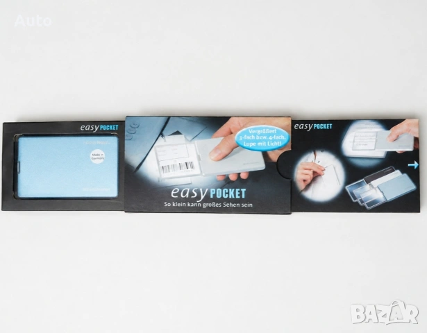 2 бр Премиум настолна лупа с LED осветление Eschenbach Scribolux 2.8x – Made in Germany, снимка 3 - Друга електроника - 55146454